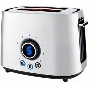 KOENIG Toaster »Koenig Steel Line«, 2 kurze Schlitze, für 2 Scheiben, 1000 W schwarz/silberfarben Größe