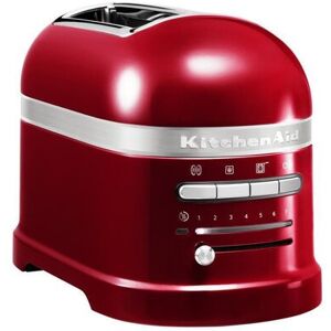 KitchenAid Toaster »5KMT2204«, für 2 Scheiben, 1250 W rot/silberfarben Größe