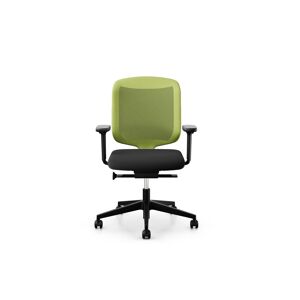 Giroflex Schreibtischstuhl »Chair2Go 434«, Polyester Grün/Schwarz Größe