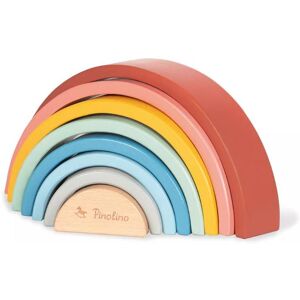 Pinolino® Stapelspielzeug »Holz-Regenbogen Ruby« bunt Größe