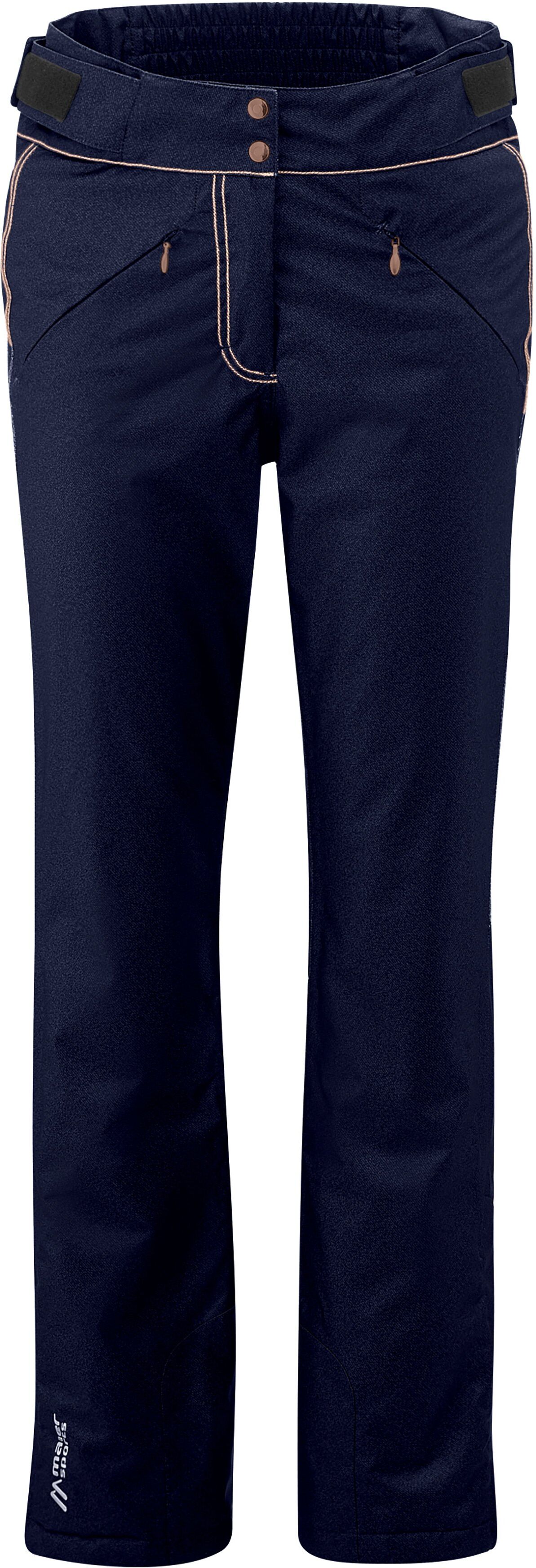 Maier Sports Skihose »Denimtogo W« blau Größe 34 36 38 40 42 44 46 48 50 52