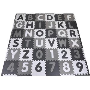 Knorrtoys® Puzzlematte »Alphabet« grau Größe