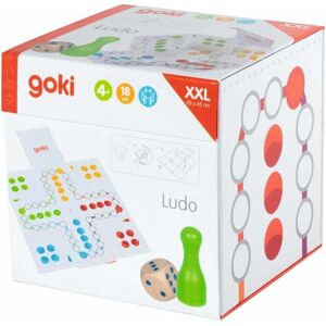 goki Lernspielzeug »XXL Ludo im Würfel zum Aufklappen« bunt Größe