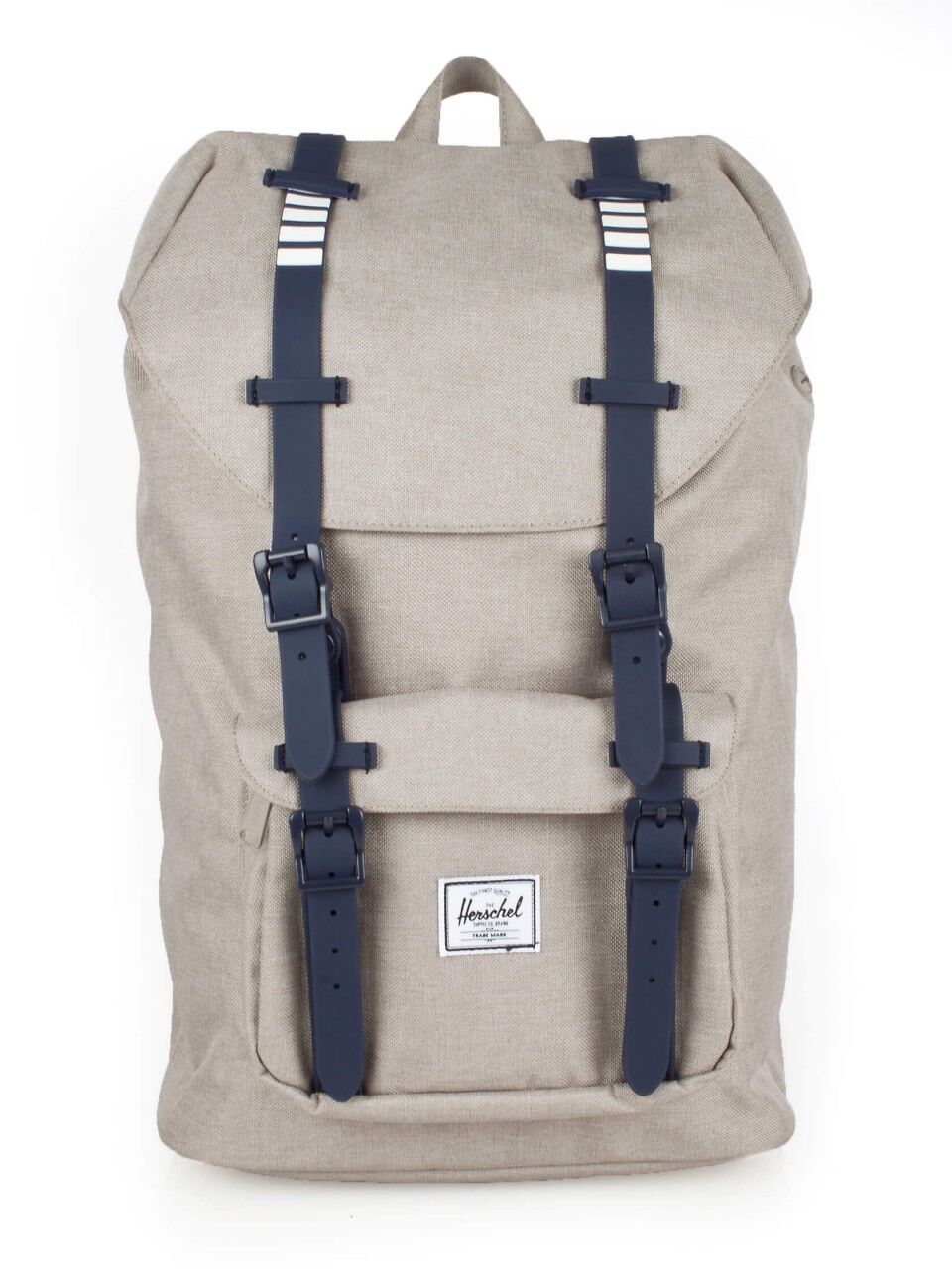 Herschel Little America Mid-Volume Backpack #10020 raven crosshatch/black