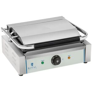 Royal Catering Kontaktgrill - oben geriffelt - 2.200 W