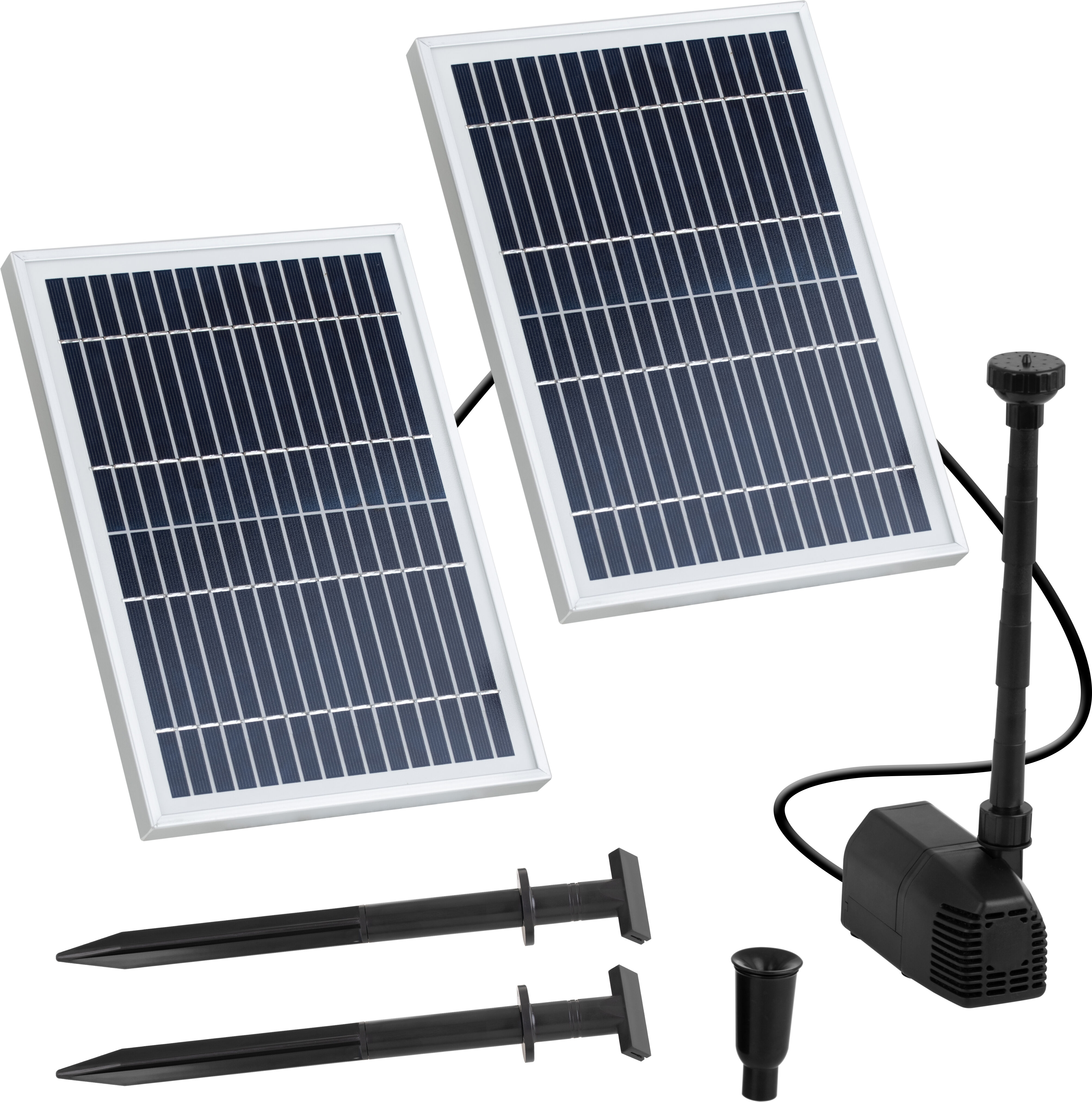 Uniprodo Solar-Springbrunnen - 1.350 l/h