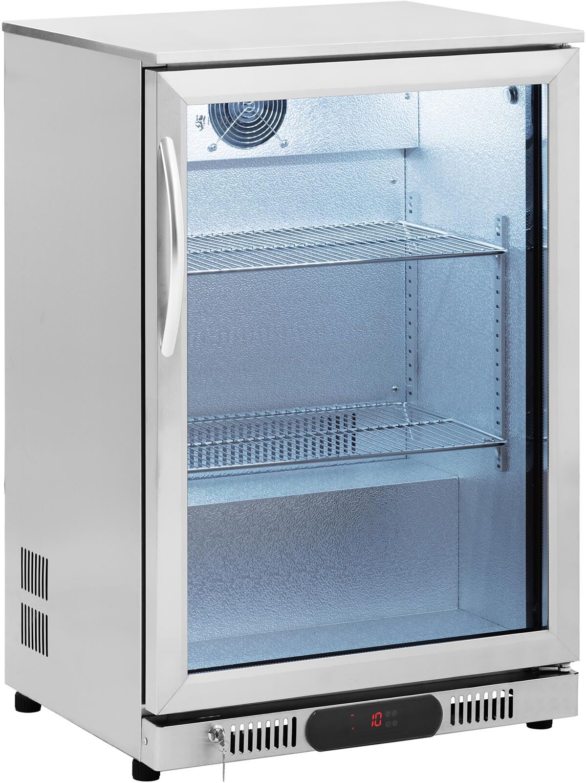 Royal Catering Getränkekühlschrank - 138 l - Royal Catering - Edelstahl