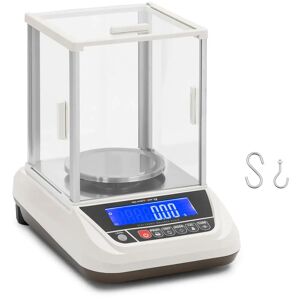 Steinberg Präzisionswaage - 2000 g / 0,01 g - Ø 130 mm - LCD - Glaswindschutz