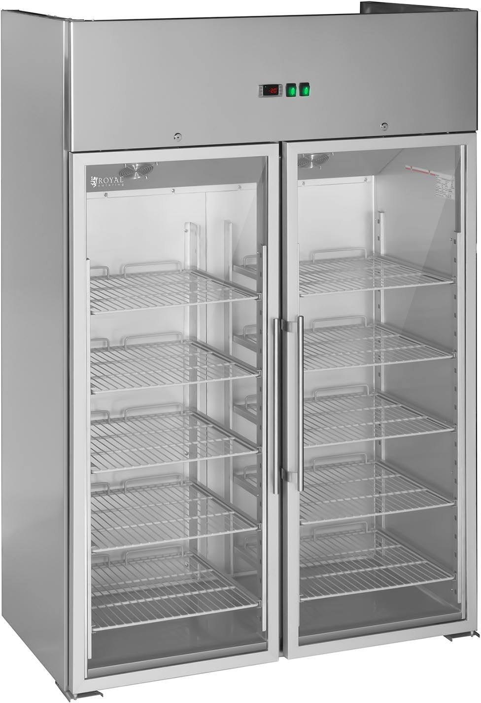 Royal Catering Glastürkühlschrank Gastro für Getränke - 984 L