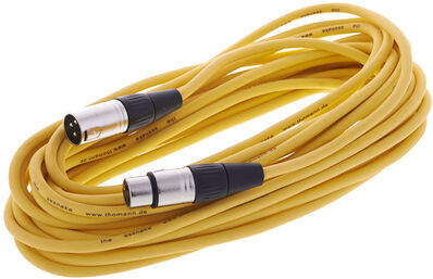 the sssnake SM10YE Mikrofon-Kabel gelb