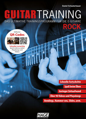 Hage Musikverlag Guitar Training Rock