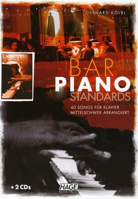 Hage Musikverlag Bar Piano Standards +CD