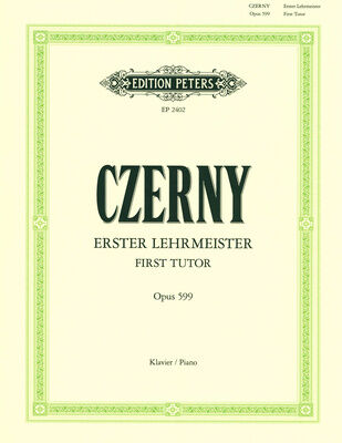 Edition Peters Czerny Erster Lehrmeister