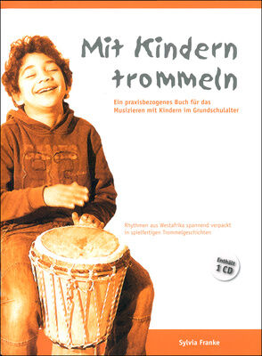 Djembe-Percussion Mit Kindern trommeln