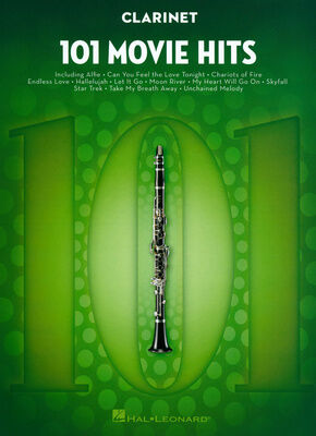 Hal Leonard 101 Movie Hits for Clarinet