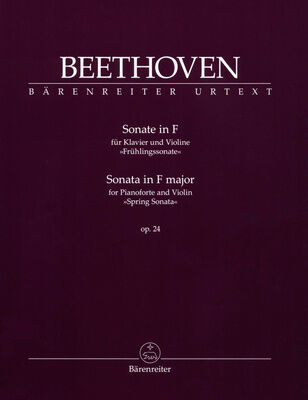 Bärenreiter Beethoven Sonate in F Violine