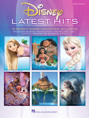 Hal Leonard Disney Latest Hits Easy Piano