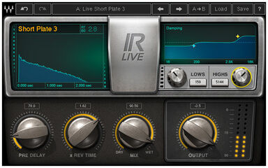 Waves IR-Live Convolution Reverb