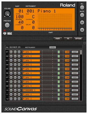 Roland Cloud Sound Canvas VA