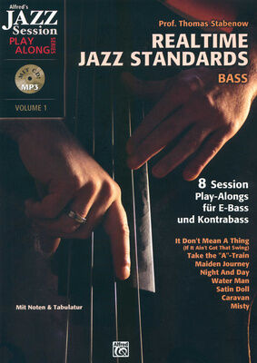 Alfred Music Publishing Realtime Jazz Standards Bass