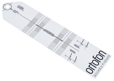 Ortofon Cartridge Alignment Protractor