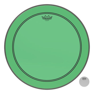 Remo 24"" P3 Colortone Batter Green