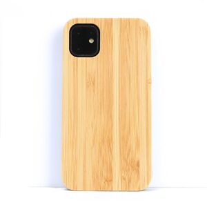 Natura-Punto iPhone 11 Hülle aus Bambus, Innenseite aus Kunststoff