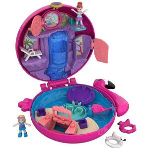 polly pocket Flamingo-Schwimmring Schatulle  Pink