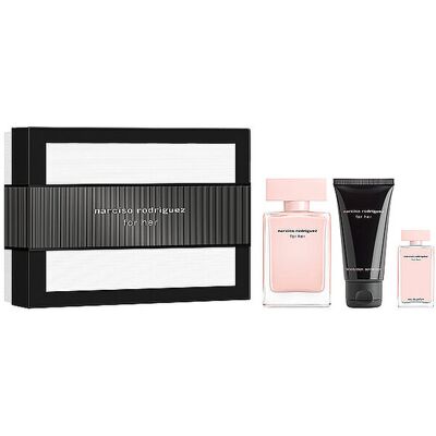 NARCISO RODRIGUEZ Geschenkset - for her Eau de Parfum Set 2x50ml / 7,5ml EG NARCISO RODRIGUEZ Geschenkset - for her Eau de Parfum Set 2x50ml / 7,5ml EG