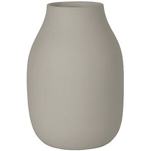 Blomus Keramik Vase Colora Large 20cm Mourning Dove Grau   66209