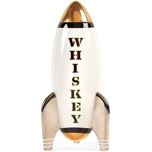 Jonathan Adler Whiskey Karaffe Rocket 1250ml White Weiss   33627