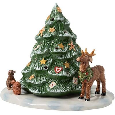 Villeroy & Boch Christmas Toys - Weihnachtsbaum mit Waldtieren 23x17cm bunt EG Villeroy & Boch Christmas Toys - Weihnachtsbaum mit Waldtieren 23x17cm bunt EG
