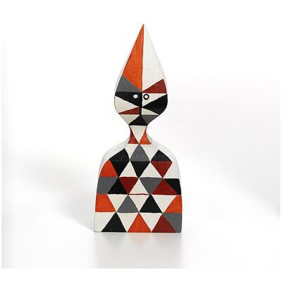 VITRA Deko Holzpuppe 18,1cm Nr 12 bunt EG VITRA Deko Holzpuppe 18,1cm Nr 12 bunt EG