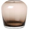 Blomus Glas Vase Leta Large 15cm Coffee Braun   66144