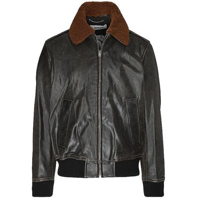 DRYKORN Lederjacke FLYGHT schwarz XL XL DRYKORN Lederjacke FLYGHT schwarz XL XL