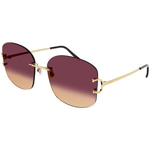 Cartier Sonnenbrille Ct0037rs Gold   Damen   Ct0037rs