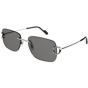 Cartier Sonnenbrille Ct0330s Silber   Herren   Ct0330s