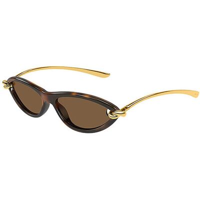 BOTTEGA VENETA Sonnenbrille BV1390S braun EG BOTTEGA VENETA Sonnenbrille BV1390S braun EG