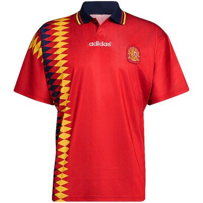 Adidas ORIGINALS Fußballtrikot Spanien 1994 Heim rot S S Adidas ORIGINALS Fußballtrikot Spanien 1994 Heim rot S S