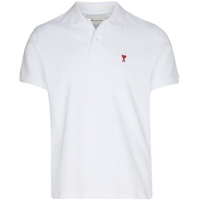 AMI PARIS Poloshirt weiss XXL XXL AMI PARIS Poloshirt weiss XXL XXL