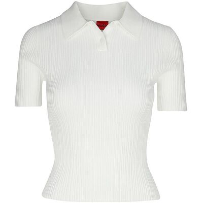 HUGO Poloshirt SAREPLETTE creme XS XS HUGO Poloshirt SAREPLETTE creme XS XS