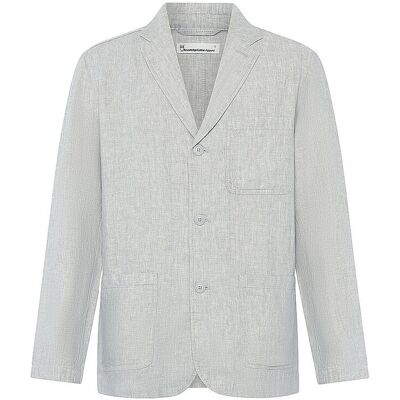 KNOWLEDGE COTTON APPAREL Overshirt hellgrau M M KNOWLEDGE COTTON APPAREL Overshirt hellgrau M M