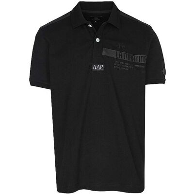LA MARTINA Poloshirt schwarz XL XL LA MARTINA Poloshirt schwarz XL XL