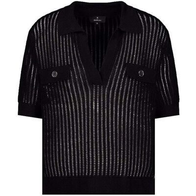 MONARI Poloshirt schwarz 42 42 MONARI Poloshirt schwarz 42 42