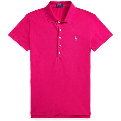 POLO RALPH LAUREN Poloshirt Slim Fit JULIE pink M M POLO RALPH LAUREN Poloshirt Slim Fit JULIE pink M M