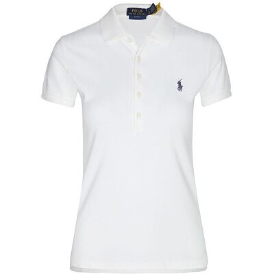 POLO RALPH LAUREN Poloshirt JULIE weiss M M POLO RALPH LAUREN Poloshirt JULIE weiss M M