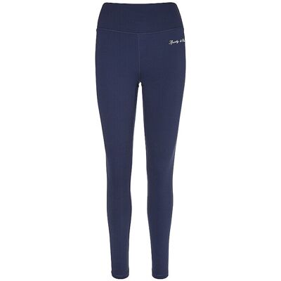 SPORTY & RICH Leggings SIGNATURE dunkelblau S S SPORTY & RICH Leggings SIGNATURE dunkelblau S S