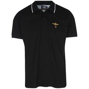 Aeronautica Militare Poloshirt  Schwarz   Herren   Größe: S   Po1308p82