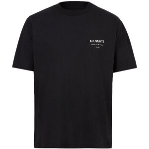 Allsaints T-Shirt Underground Schwarz   Herren   Größe: L   Mg386w