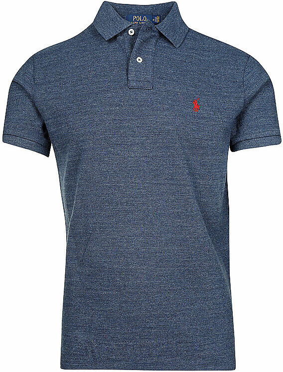 POLO RALPH LAUREN Poloshirt Custom-Slim-Fit blau   Herren   Größe: XL   710666998